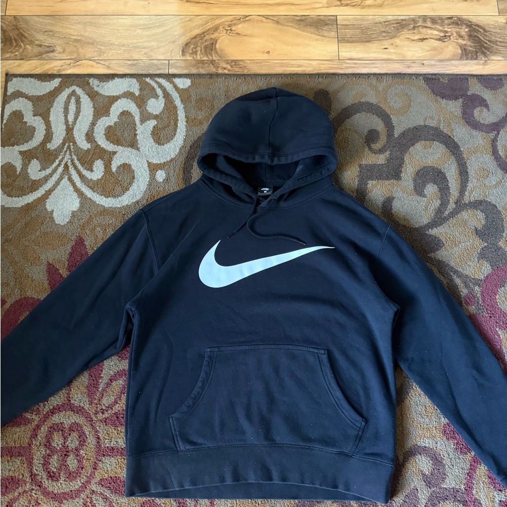 Nike Black and White Sweatshirt Hoodie